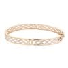 9ct Yellow And White Gold Celtic Patterned Bangle