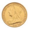 1893 Victoria Half Sovereign Coin