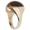 9ct Yellow Gold Tiger's Eye Oval Signet Ring