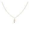 9ct Yellow Gold Fancy Pendant And Chain 16"