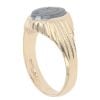 9ct Yellow Gold Hematite Centurion Signet Ring