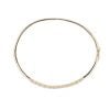 9ct Yellow Gold Cubic Zirconia Bangle