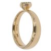 18ct Yellow Gold 0.15ct Brilliant Cut Diamond Cluster Ring