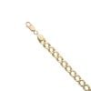 18ct Yellow Gold Curb Bracelet 9.5"