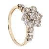 9ct Yellow Gold 2.00ct Diamond Cluster Ring