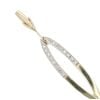 9ct Yellow Gold 0.25ct Brilliant Cut Diamond Fancy Bracelet 7.5"