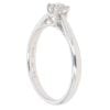 9ct White Gold 0.33ct Brilliant Cut Diamond Solitaire Ring