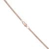 9ct Rose Gold Curb Chain 18"