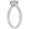 Platinum 0.80ct Diamond Solitaire Ring