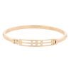 9ct Yellow Gold Rennie Mac Hinged Bangle