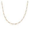 18ct Yellow Gold Figaro Chain 18"