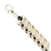 14ct Yellow Gold Plaited Bracelet 8"