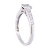 9ct White Gold 0.40ct Diamond Cluster Ring