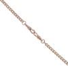 9ct Rose Gold Graduated Albert T-Bar Chain 18"