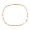 9ct Yellow Gold Hinged Patterned Bangle