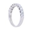 Platinum 1.14ct Diamond Half Eternity Ring