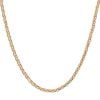 9ct Yellow Gold Fancy Plait Chain 18"
