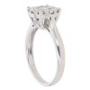 18ct White Gold 0.75ct Brilliant Cut Diamond Cluster Ring