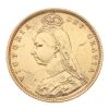 1892 Victoria Half Sovereign Coin