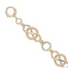 9ct Yellow Gold Fancy Bracelet 8"