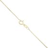 Gold Plated Silver Patterned Locket And Chain 18"
