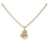9ct Yellow Gold Boxing Glove Pendant and Chain 26"