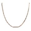 9ct Yellow Gold Byzantine Bar Chain 28"