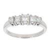 18ct White Gold 1.00ct Princess Cut Diamond Eternity Ring