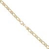 9ct Yellow Gold Square Link Chain 18"