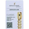 14ct Yellow Gold Monaco Curb Classic Plain Lock Chain 18"