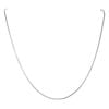 9ct White Gold Snake Chain 18"