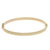 9ct Yellow Gold Greek Key Hinged Bangle