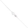 18ct White Gold 0.35ct Brilliant Cut Diamond And Multi-Gemstone Pendant And Chain 18"