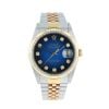 Rolex Custom Datejust Pre Owned Watch Ref 16233