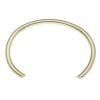 9ct Yellow Gold 0.15ct Brilliant Cut Diamond Torque Bangle