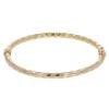 9ct Yellow Gold Patterned Hinged Bangle