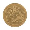 1901 Victoria Half Sovereign Coin
