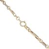 14ct Yellow And White Gold Greek Key Chain 22"