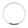 9ct Yellow Gold Patterned Expanding Bangle