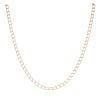 9ct Yellow Gold Square Curb Chain 18"