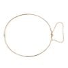 9ct Yellow Gold Patterned Hinged Bangle