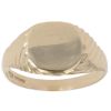 9ct Yellow Gold Plain Signet Ring