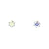 9ct Yellow Gold Cubic Zirconia Stud Earrings