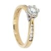 18ct Yellow Gold 0.65ct Diamond Solitaire Ring