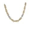 14ct Yellow And White Gold Fancy Chain 26"