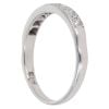 18ct White Gold 0.40ct Brilliant Cut Diamond Half Eternity Ring