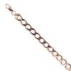9ct Rose Gold Curb Chain 9.5"