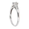 18ct White Gold 0.40ct Diamond Cluster Ring