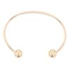 9ct Yellow Gold Plain Torque Bangle
