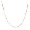 9ct Yellow Gold Oval and Round Links Chain 20"